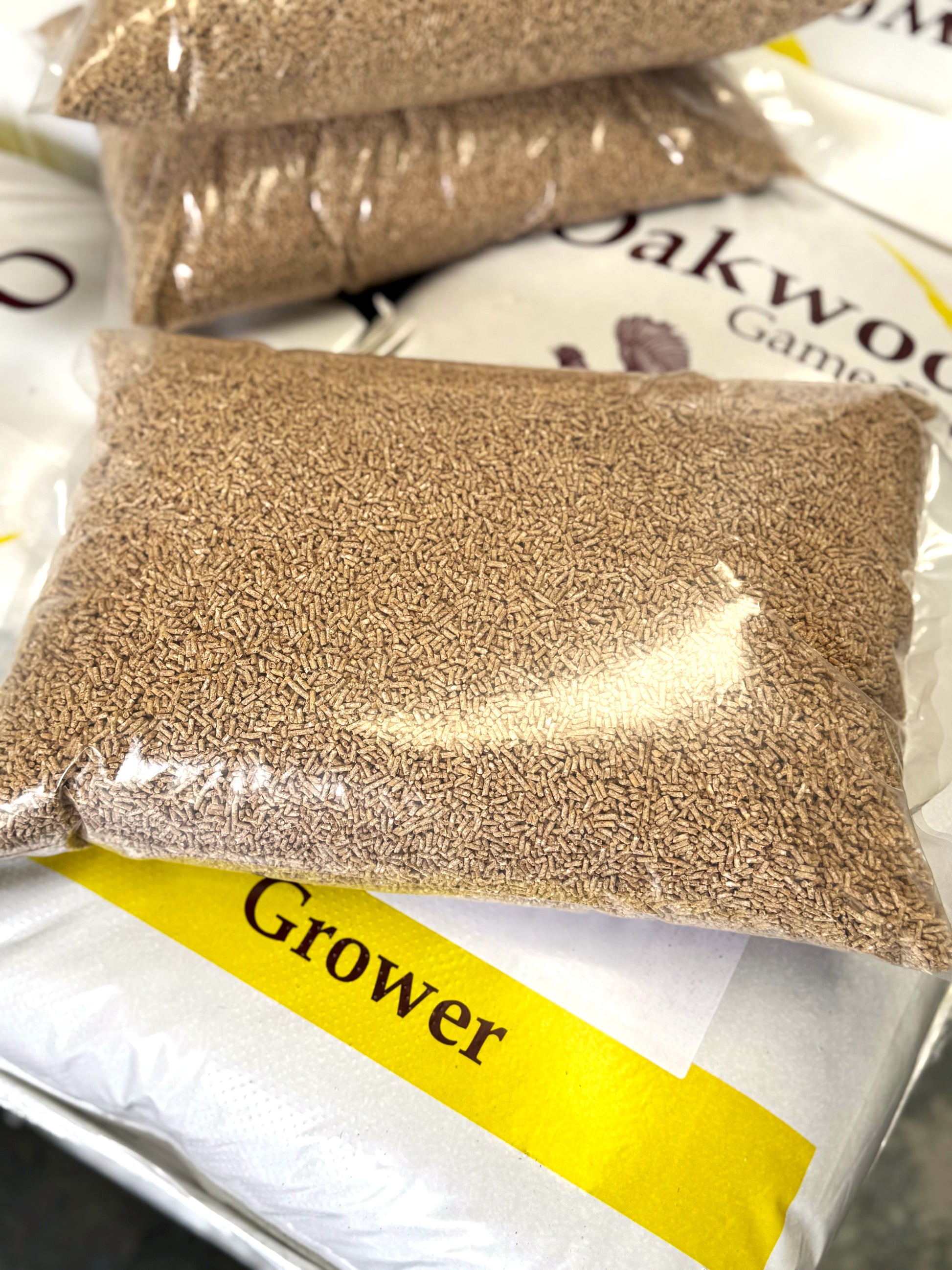 Oakwood Premium Quail Feed Grower Mini Pellets 2mm - Crowle Quail