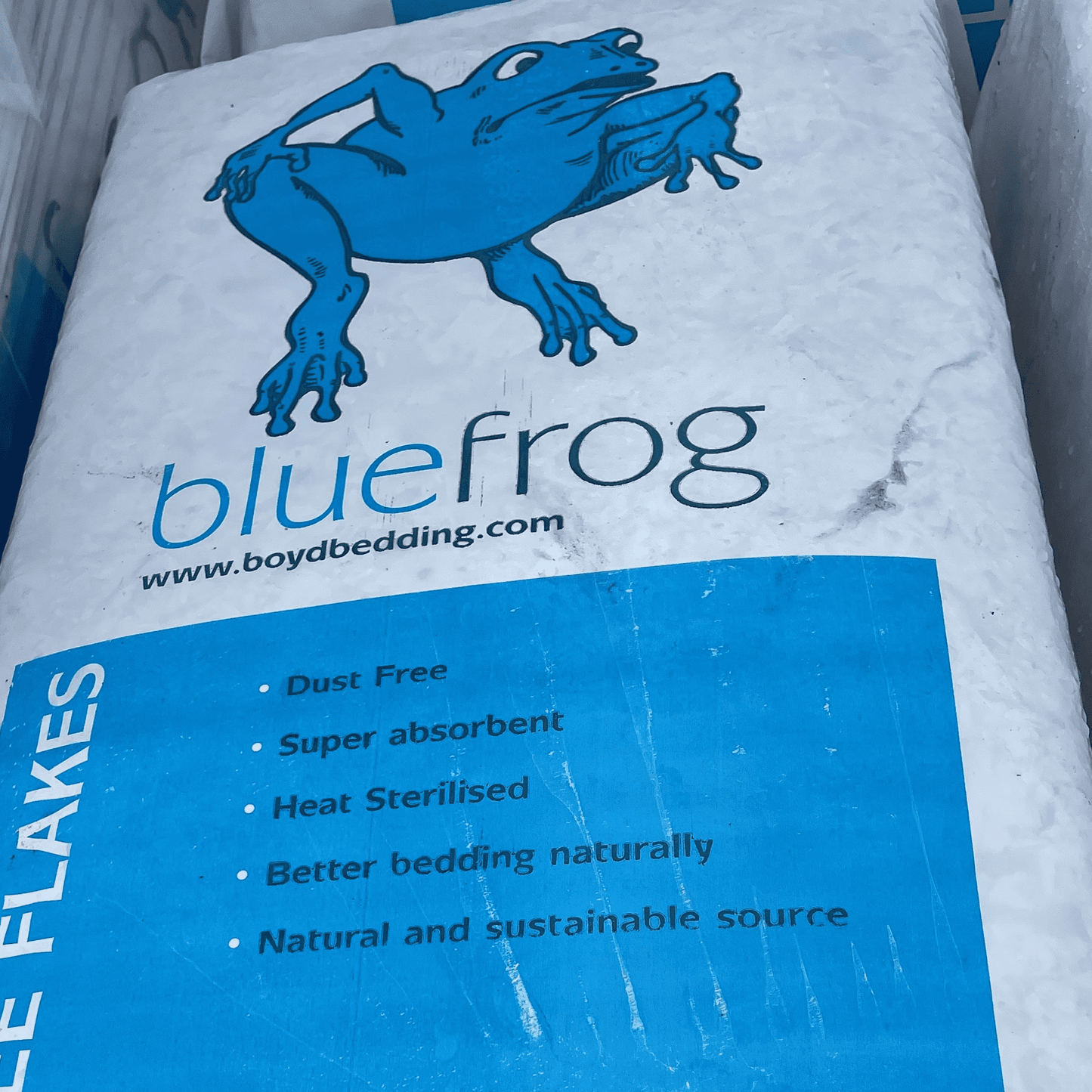Blue Frog Quail Bedding - Bail - Crowle Quail Eggs