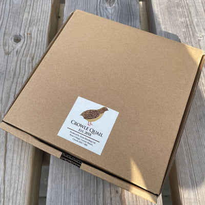 Quail Eggs for Hatching - Box of 25 - Crowle Quail Eggs