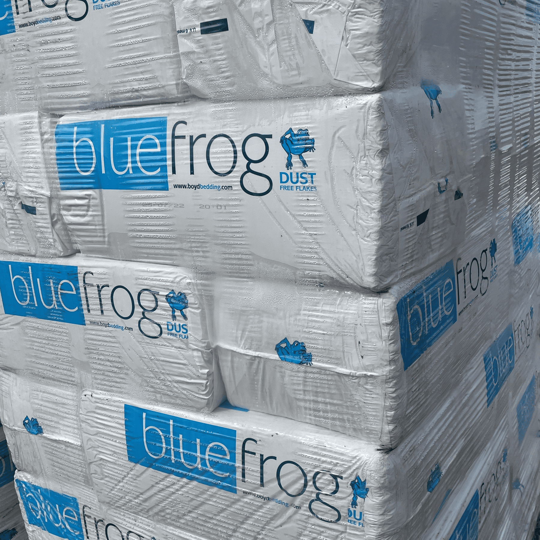 Blue Frog Quail Bedding - Bail - Crowle Quail Eggs