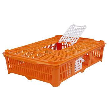 Transport Crates Orange (Used) - Crowle Quail Eggs